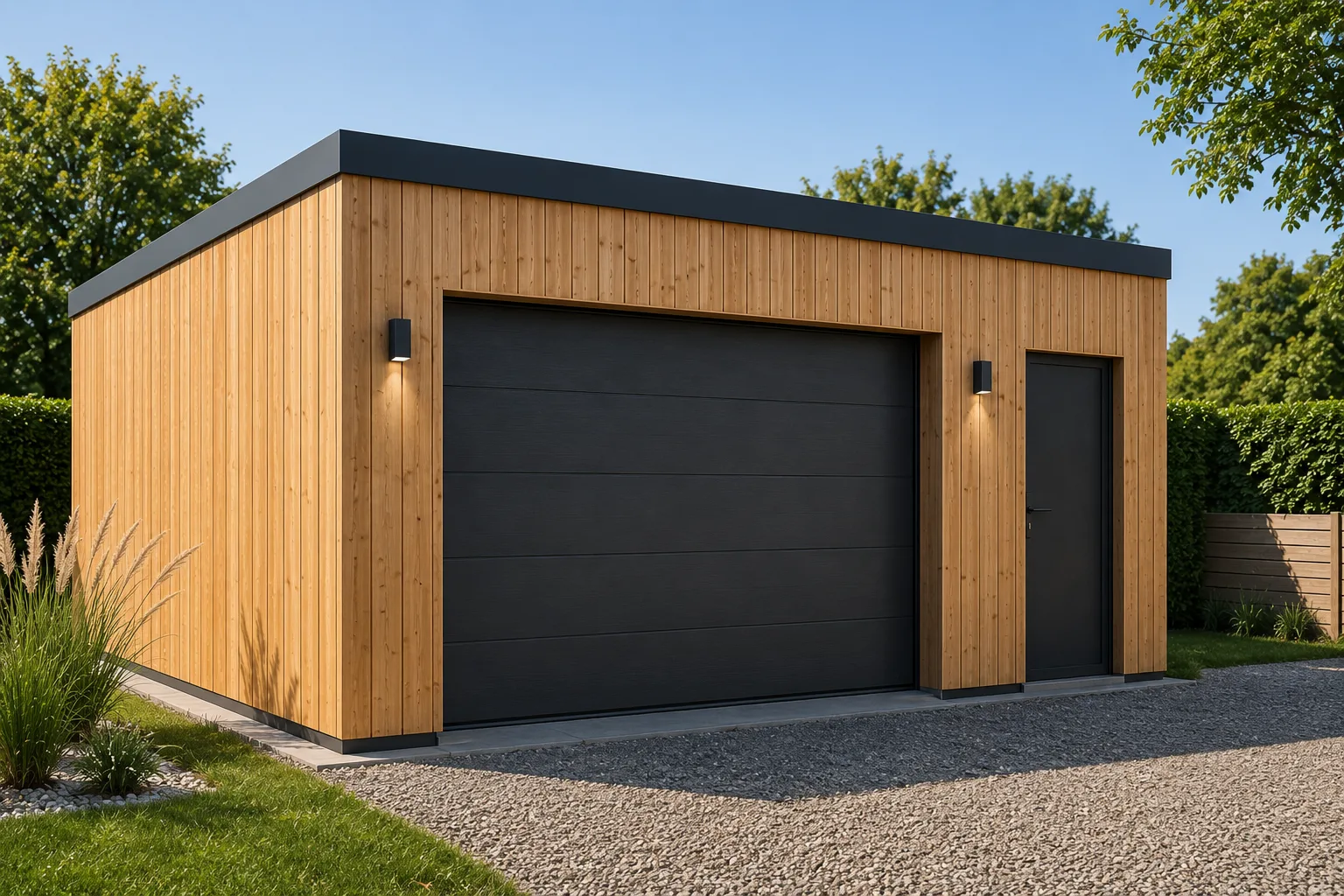 Pool house contemporain